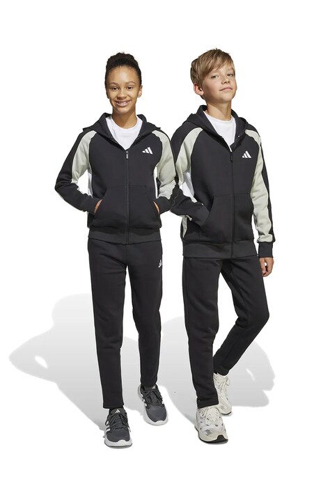 Detská tepláková súprava adidas čierna farba, JI6228