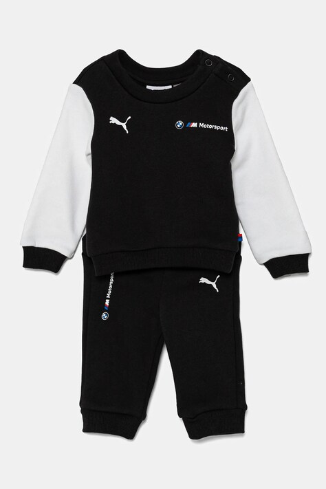 Puma trening copii BMW MMS ESS TODDLER JOGGER culoarea negru, 627524