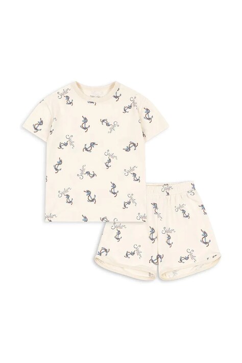 Konges Sløjd compleu BASIC SET GOTS culoarea bej, KS103155