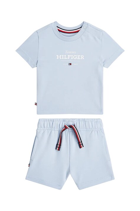 Комплект за бебета Tommy Hilfiger в синьо KN0KN02047