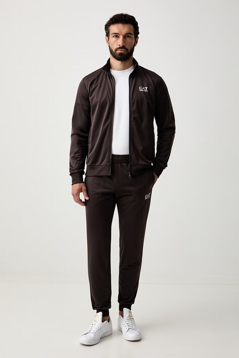 EA7 Emporio Armani komplet dresowy męski brązowy PJHCZ.8NPV65
