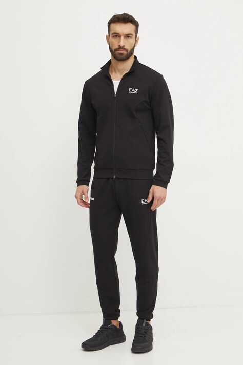 EA7 Emporio Armani trening barbati, culoarea negru, AF12501.7M000130