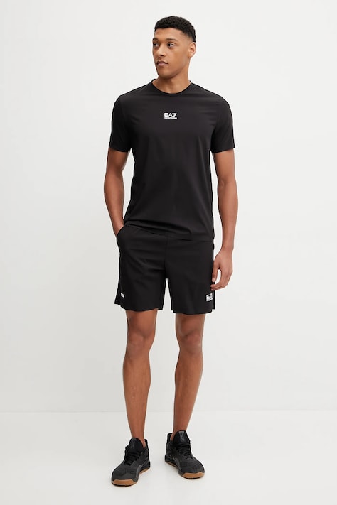 Спортен комплект EA7 Emporio Armani мъжки в черно AF13757.7M000068