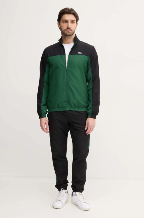 Спортивный костюм Lacoste мужской цвет зелёный WH8989