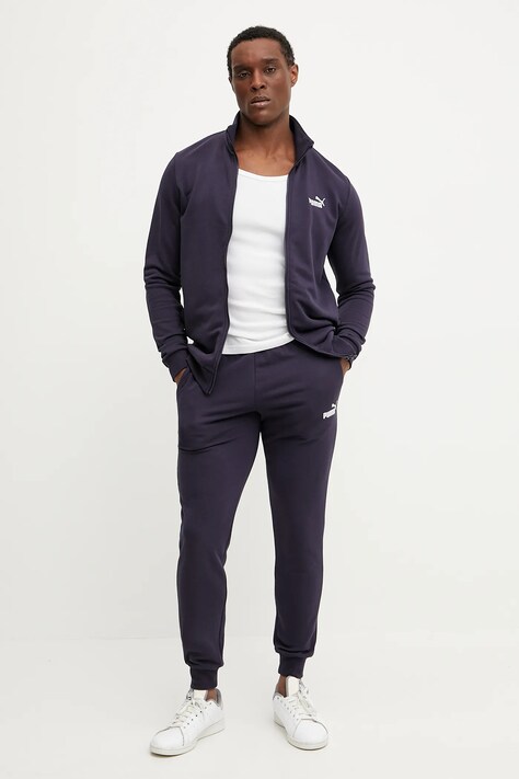 Puma trening barbati, culoarea albastru marin, 684848
