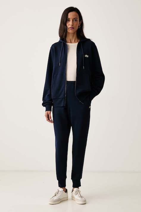 Lacoste Трикотажний комплект з бавовною темно-синій WH2528T