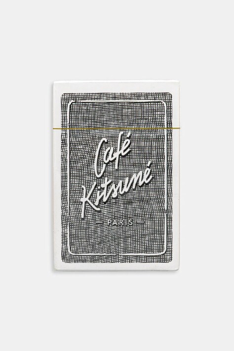 Παιγνιόχαρτα Café Kitsuné Barista Fox Card Game χρώμα: άσπρο, CKNU08501O0012