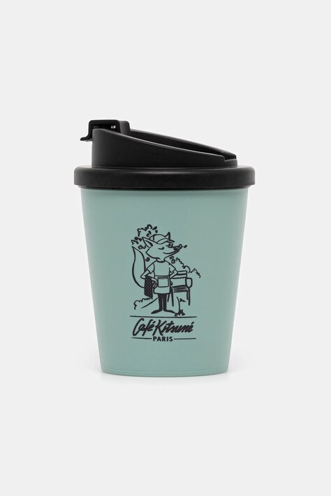 Κούπα καφέ Café Kitsuné Picnic Barista Fox χρώμα: τιρκουάζ, OU08105O0017