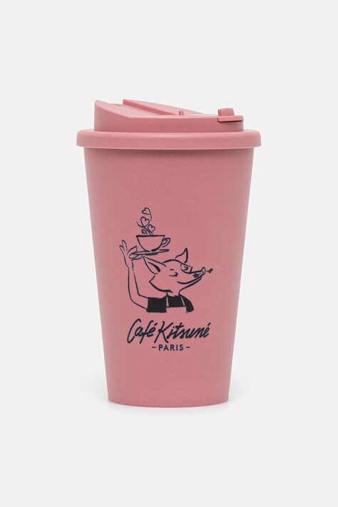Κούπα καφέ Café Kitsuné Valentine'S Hearts Coffee Cup χρώμα: ροζ, OU08108O0017
