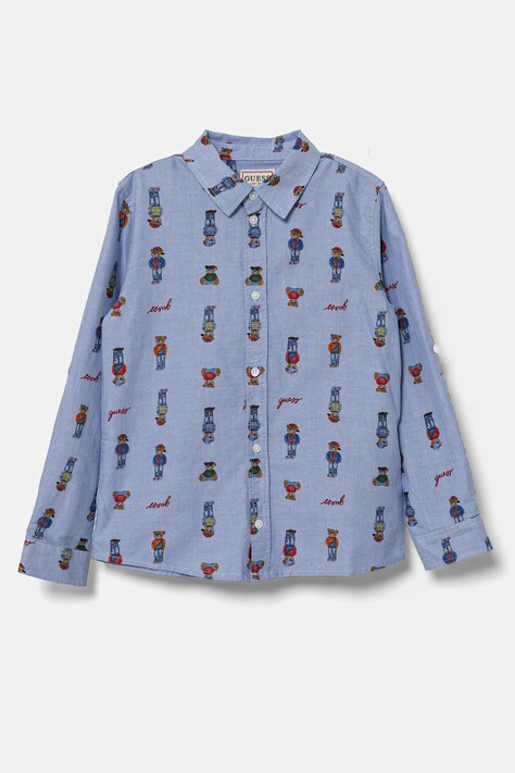 Guess cămașă de bumbac pentru copii N5RH00 W9CL0