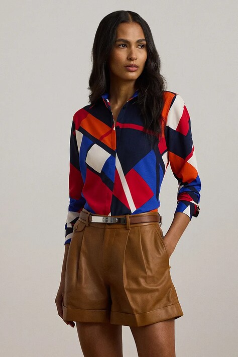 Сорочка Lauren Ralph Lauren жіноча regular класичний комір 200957048