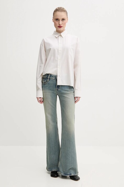 Бавовняна сорочка MM6 Maison Margiela — фото 2
