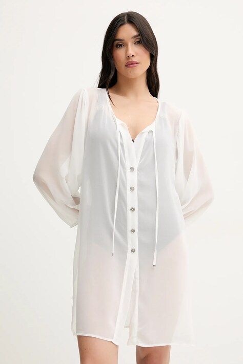 MICHAEL Michael Kors cămașă culoarea alb, regular, MM2R791