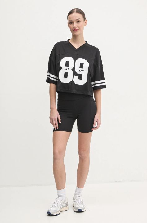 Dkny t-shirt női, fekete, DP5T1028