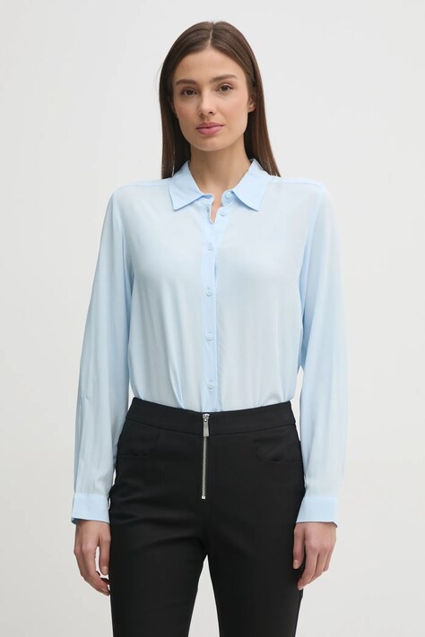 Сорочка United Colors of Benetton жіноча regular класичний комір 5WPWDQ0B0