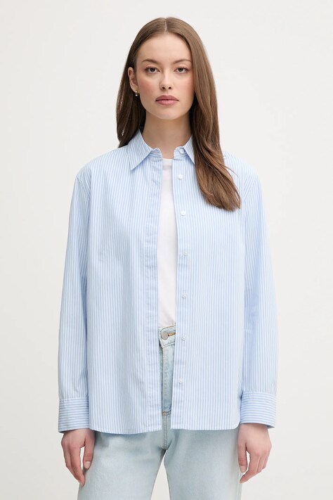 United Colors of Benetton cămașă din bumbac cu guler clasic, regular, 59T7DQ0BH