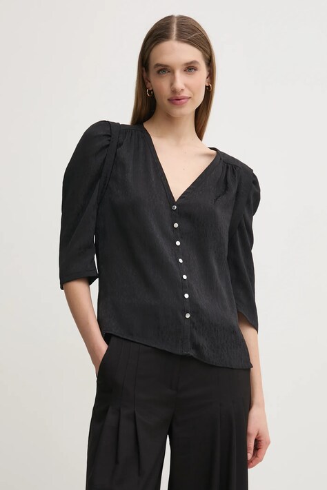 Morgan camasa CALA femei, culoarea negru, regular, CALA