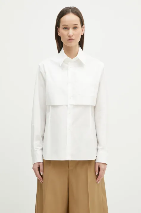 Undercover camicia in cotone Shirt donna colore bianco  UP1E1403