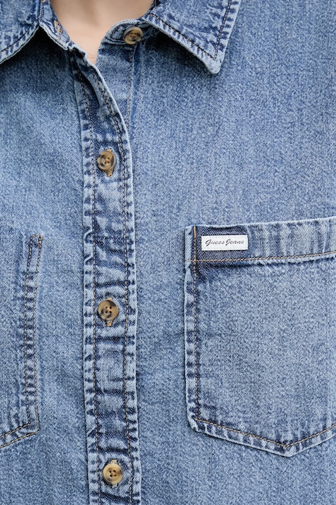 Джинсова сорочка Guess Jeans — фото 5