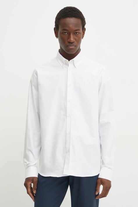 Πουκάμισο Les Deux χρώμα: άσπρο, LDM410193