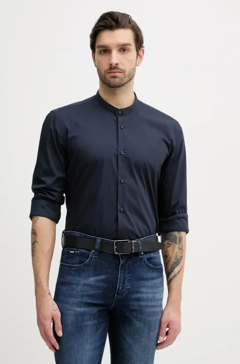 BOSS camicia uomo colore blu navy  50532882