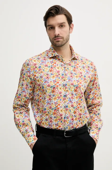 Paul&Shark camicia in cotone uomo colore giallo  25413210CF