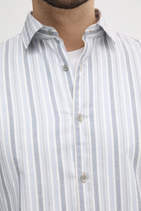 Сорочка Guess COLLINS — SS25-KDM072, сірий — фото 2
