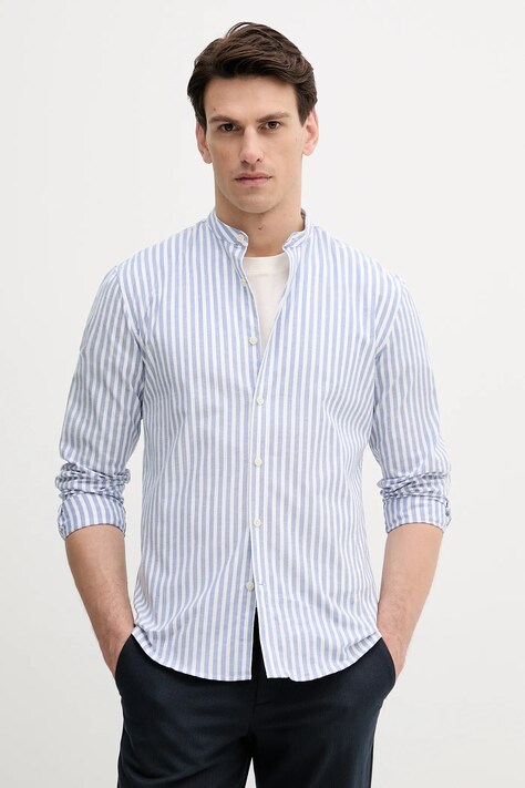 Košulja Lindbergh za muškarce, regular, s button-down ovratnikom, 30-203536