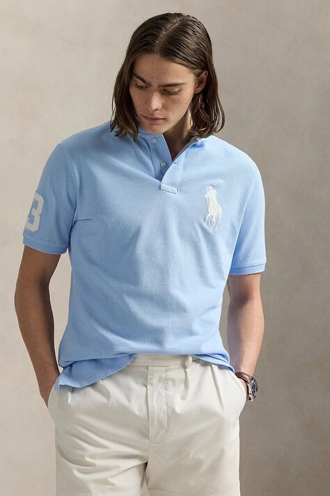 Polo Ralph Lauren polo de bumbac uni, 710969625