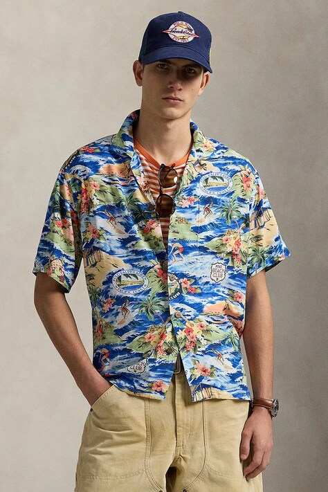 Polo Ralph Lauren camicia Sport Shirt uomo  710964795