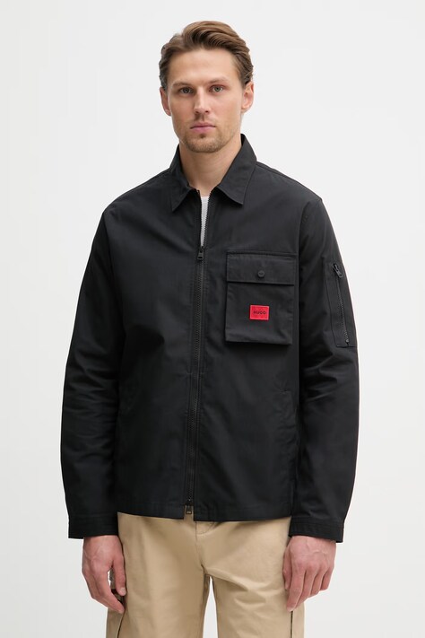 HUGO jakna moška črna 50482701