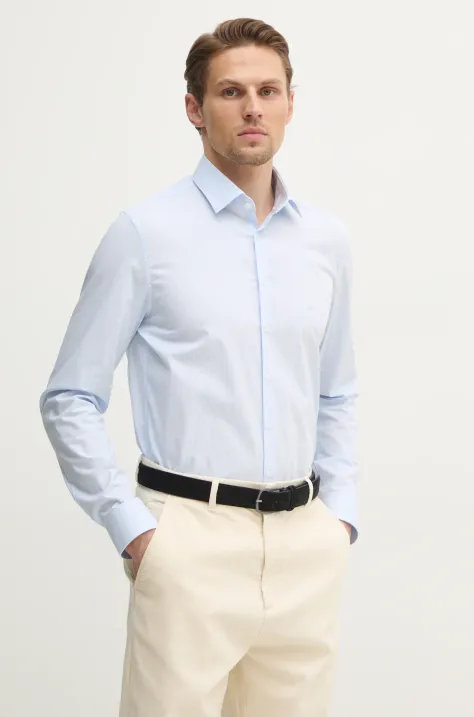 Calvin Klein camicia uomo colore blu  K10K114301