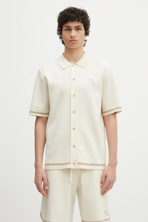 Filling Pieces shirt Classic beige color relaxed 91222209936