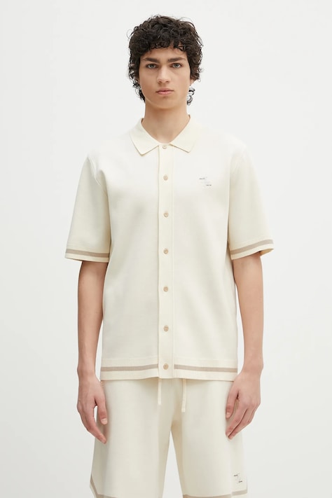 Filling Pieces shirt Classic beige color relaxed 91222209936