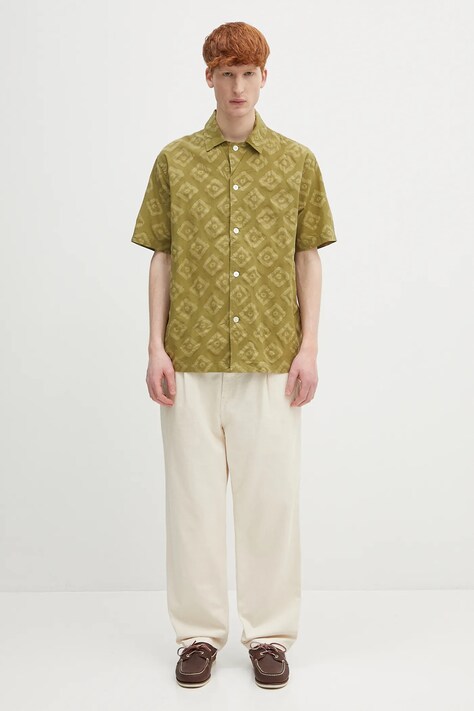 Бавовняна сорочка Norse Projects Mads Batik SS Shirt — фото 5