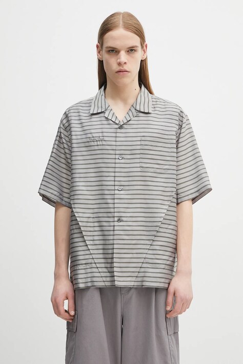 Сорочка Undercover Shirt колір сірий relaxed UP1E4402
