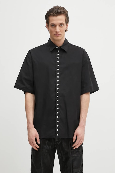 Πουκάμισο AMBUSH Pearl Button Shirt χρώμα: μαύρο, 12115313