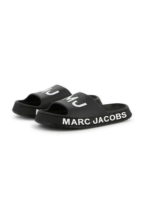 Дитячі шльопанці Marc Jacobs колір чорний W60407