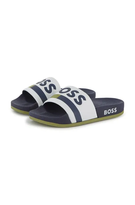 BOSS ciabattine per bambini colore blu navy J51649