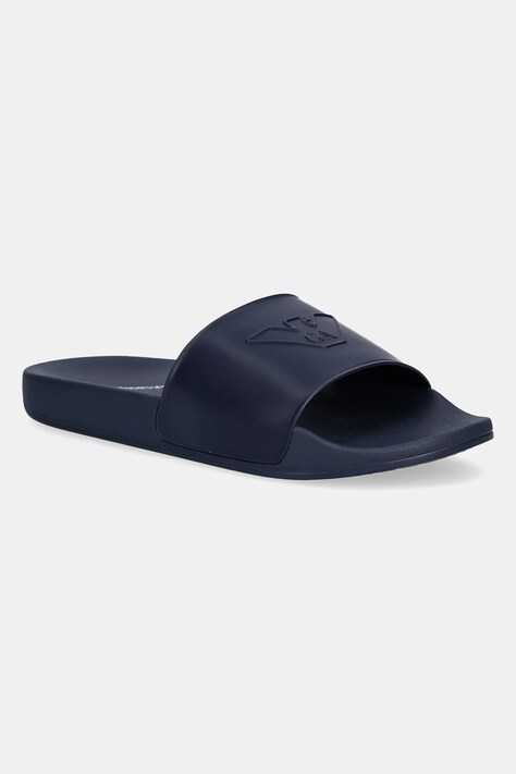 Emporio Armani papuci copii culoarea bleumarin, XYPS09 XOZ24