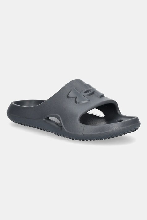 Under Armour slapi copii Locker V SL culoarea gri, 3028732
