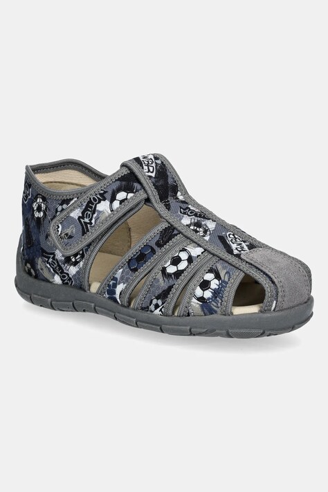 Froddo papuci copii CLASSIC SLIPPERS culoarea gri, G1700413