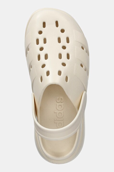 Шльопанці adidas Adilette Clog Platform — SS25-KLD02N, бежевий — фото 4