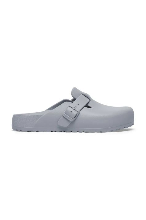 Шльопанці Birkenstock Boston EVA жіночі колір срібний 1027630