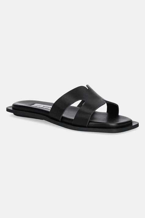 Steve Madden șlapi de piele Sofia femei, culoarea negru, SM11003523
