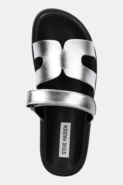 Шкіряні шльопанці Steve Madden Missile — фото 4