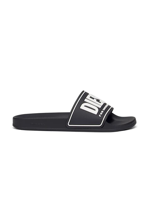 Diesel papuci Sa-Mayemi CC W femei, culoarea negru, Y02854-P4441-H0958