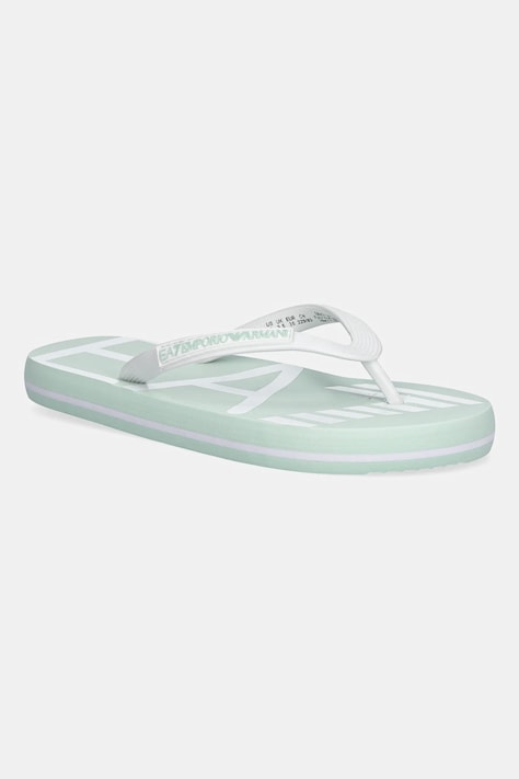 Σαγιονάρες EA7 Emporio Armani χρώμα: πράσινο, XK196.XCQ004