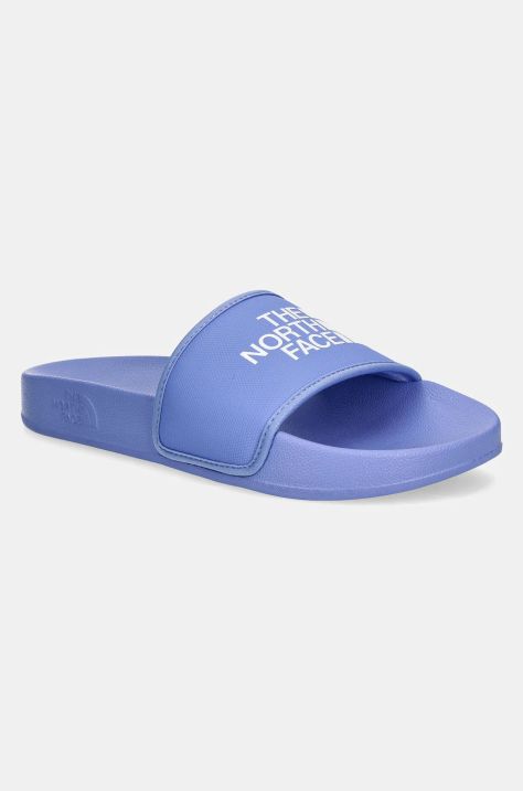 The North Face klapki Base Camp Slide III damskie kolor niebieski NF0A4T2S7UH1