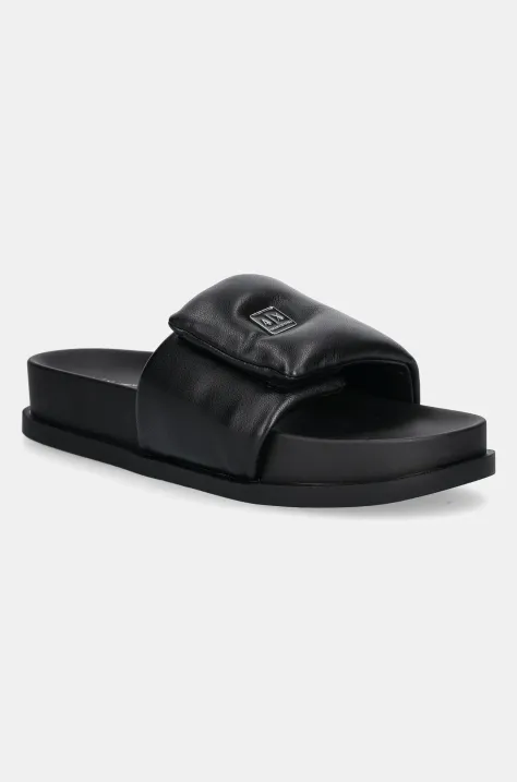 Шльопанці Armani Exchange жіноча колір чорний XDP061 XV926 00002